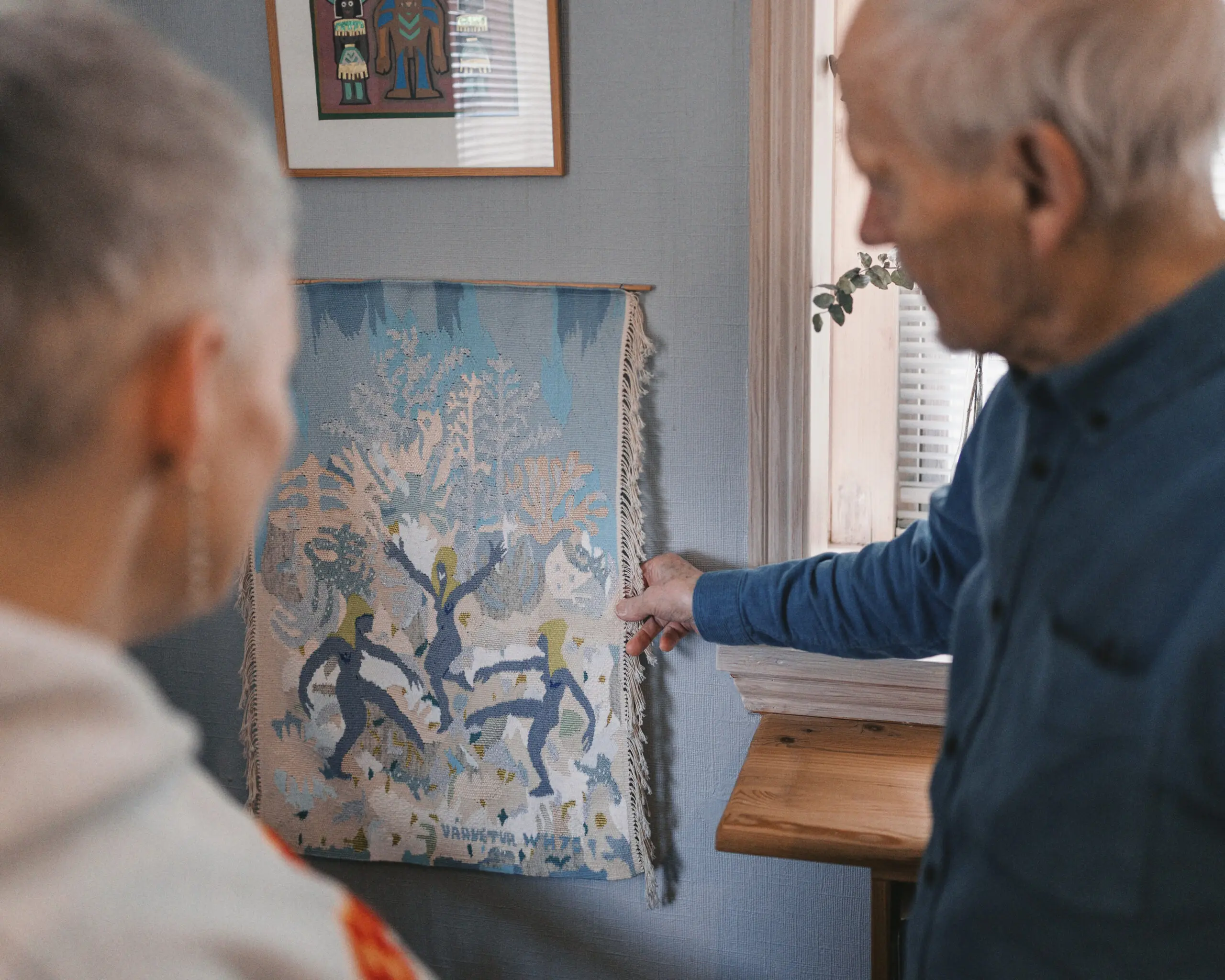 Huldulitt: Kom á gátt hjá Williami Heinesen