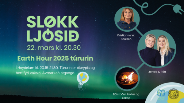 Earth Hour 2025 túrurin